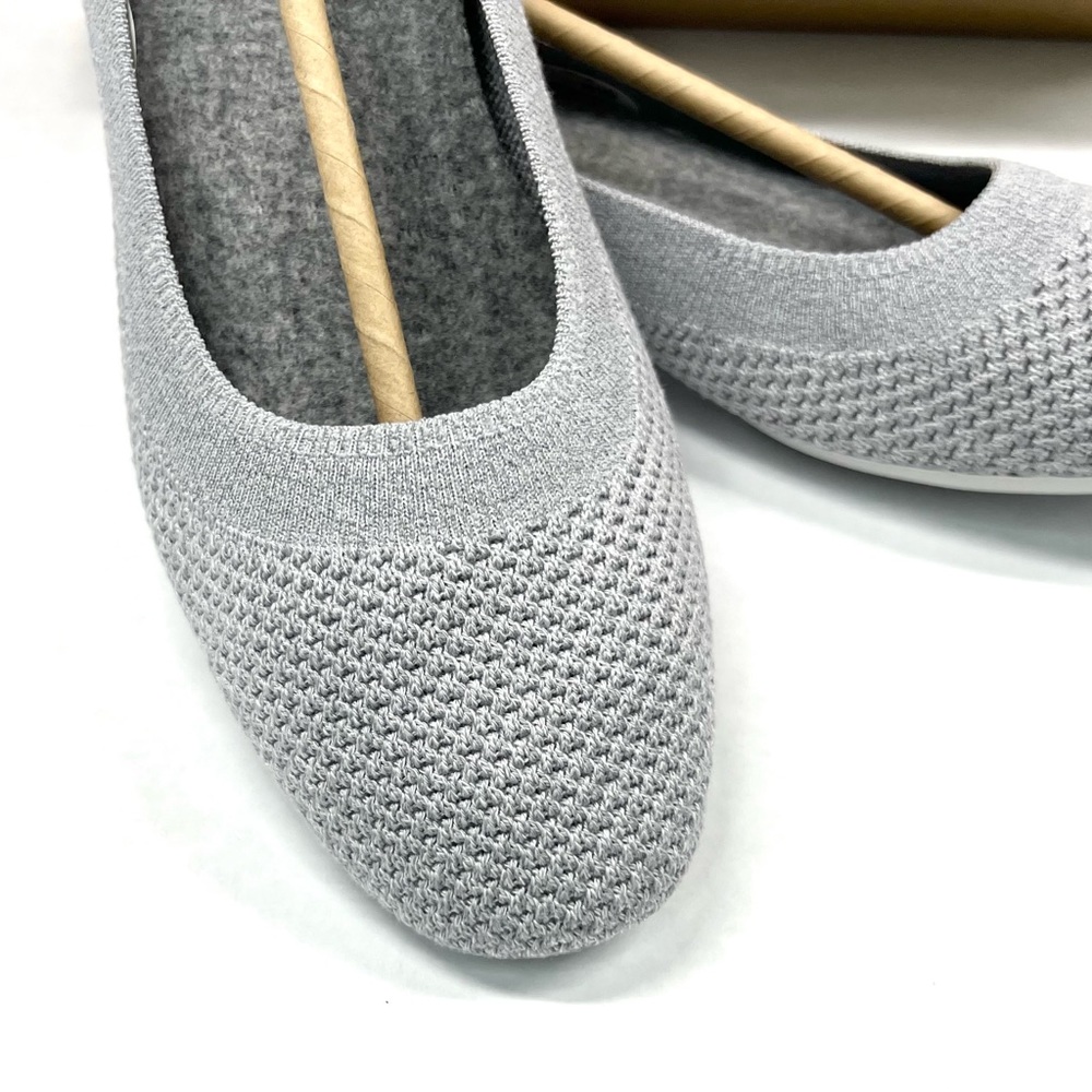 **SOLD**  allbirds Tree Breezers Slip On Ballet Flats Shoes Mallee Grey Women 10 - Picture 6 of 13